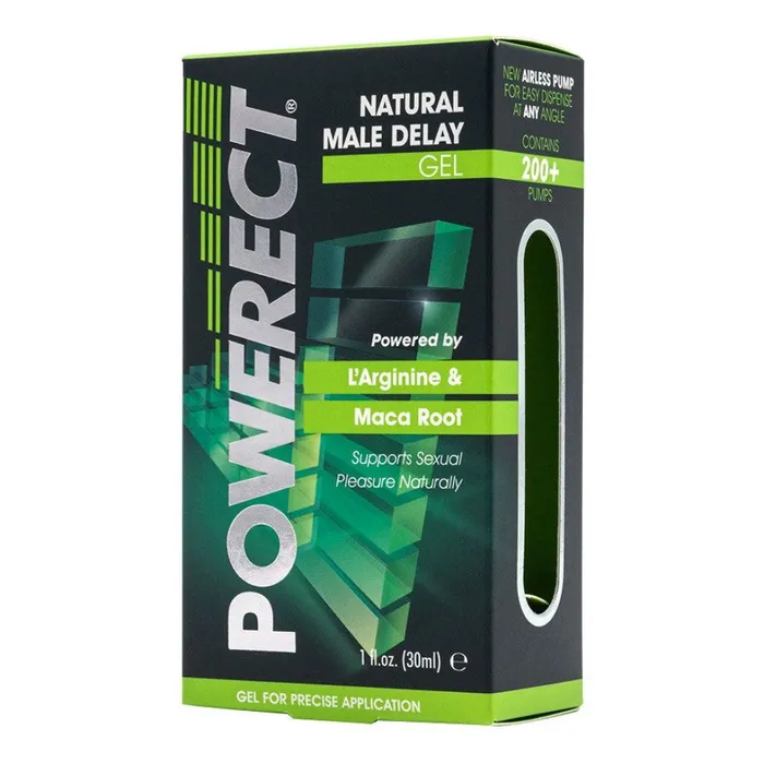 Enhancers Powerect Natural Male Delay Gel 30ml Skins