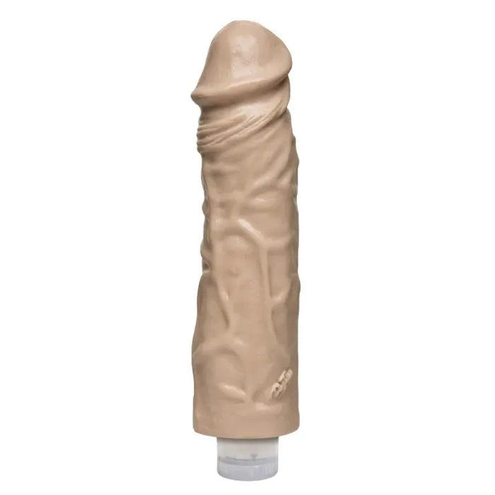 Female Sex Toys Doc Johnson The Naturals Heavy Veined 8 Thick Dong Vibrator