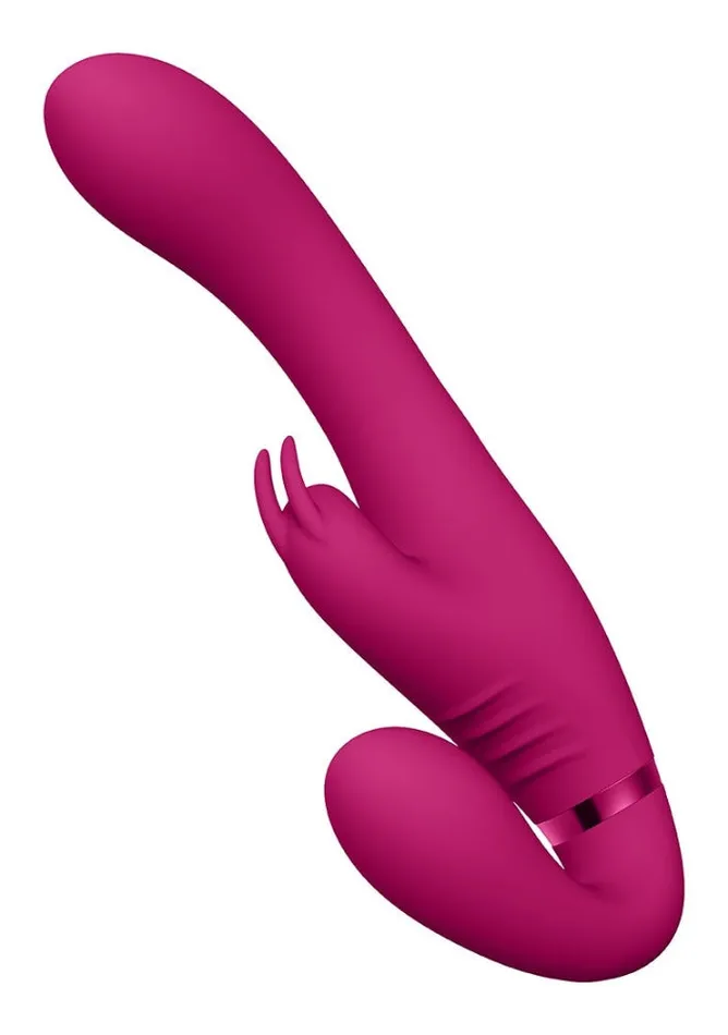 Female Sex Toys Vive Suki Strapless StrapOn Rabbit Vibrator Shots Toys