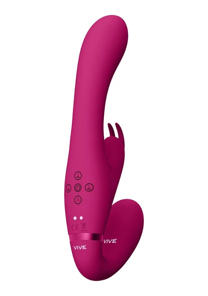 Female Sex Toys Vive Suki Strapless StrapOn Rabbit Vibrator Shots Toys