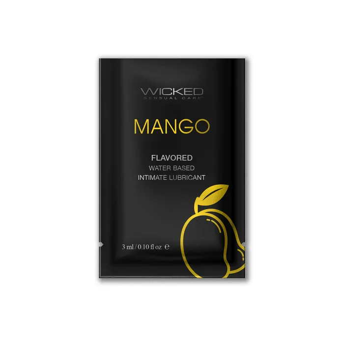 Female Sex Toys Wicked Aqua Mango Sachet 10 fl oz