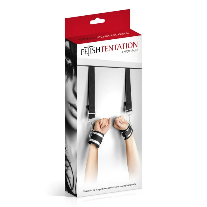 Fetish Tentation Female Sex Toys Fetish Tentation Door Frame Adjustable Wrist Restraints