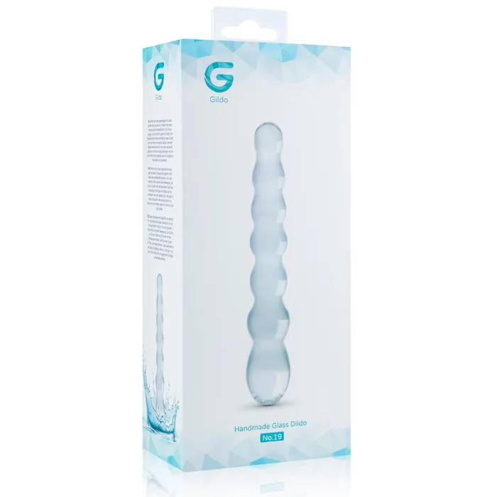 Gildo Anal Gildo 19 Glass Beaded Stimulator