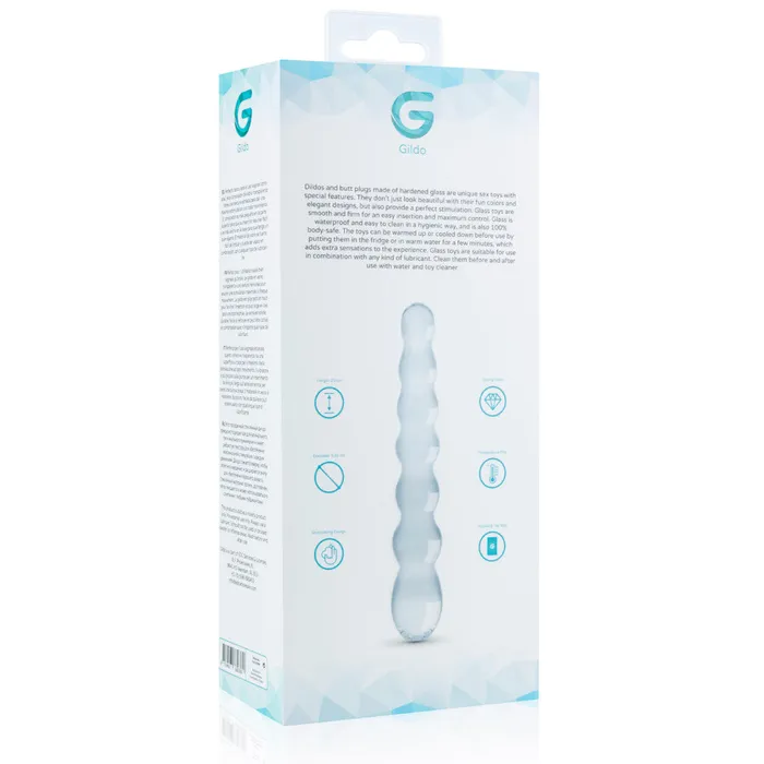 Gildo Anal Gildo 19 Glass Beaded Stimulator