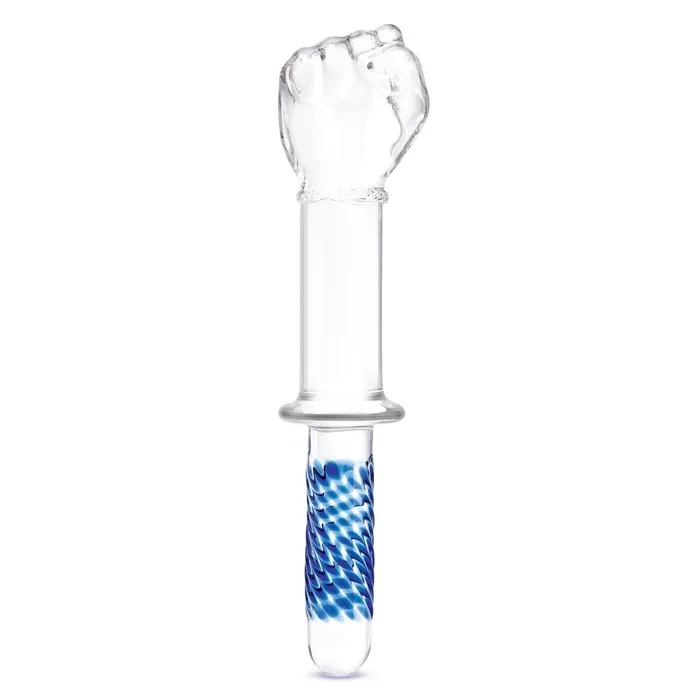 Glas Dildos Glas 11inch Glass Fist Double Ended With Handle Grip