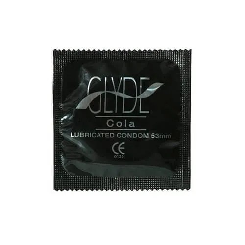 Glyde Ultra Cola Flavour Vegan Condoms 100 Pack Glyde Male Sex Toys