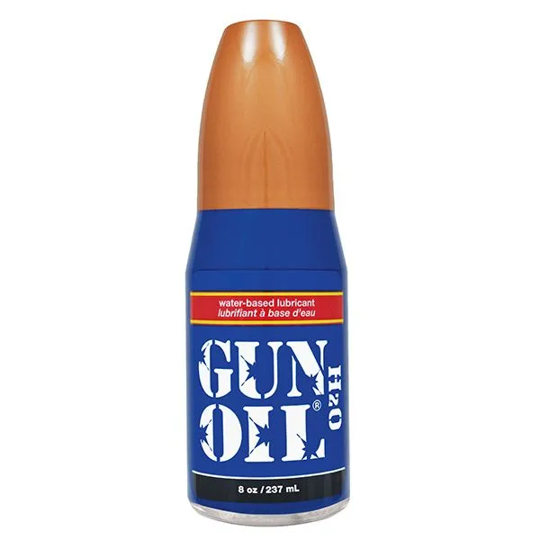 Gun Oil Gun Oil H2O Transparent Lube 8oz Couples