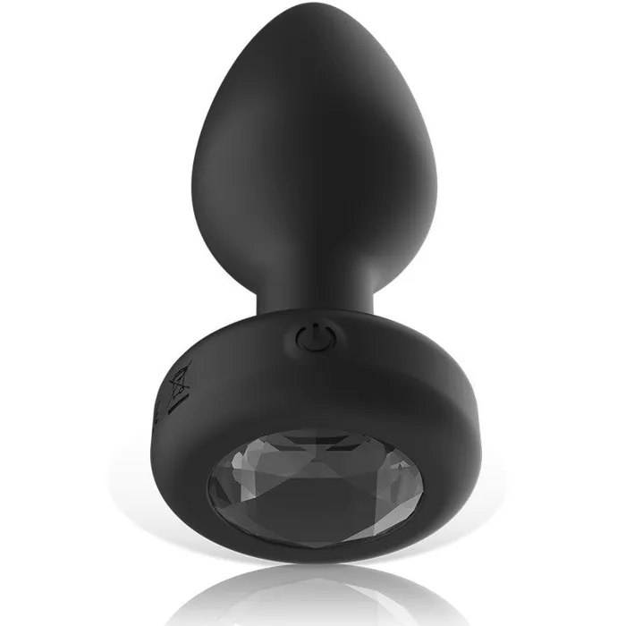 Ibiza Vibrating Jewel Butt Plug with Remote Size L Ibiza Male Sex Toys