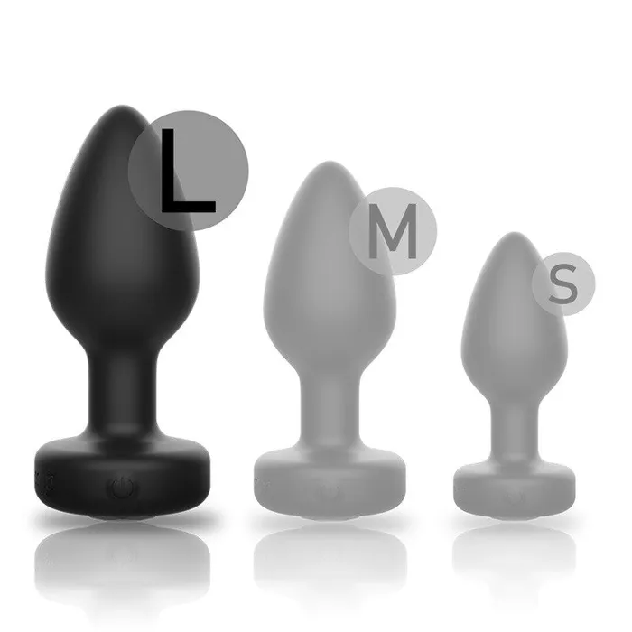 Ibiza Vibrating Jewel Butt Plug with Remote Size L Ibiza Male Sex Toys