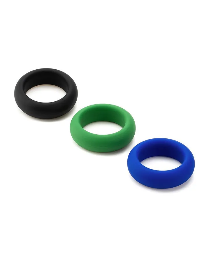 Je Joue Male Sex Toys 3 Pack Silicone Crings