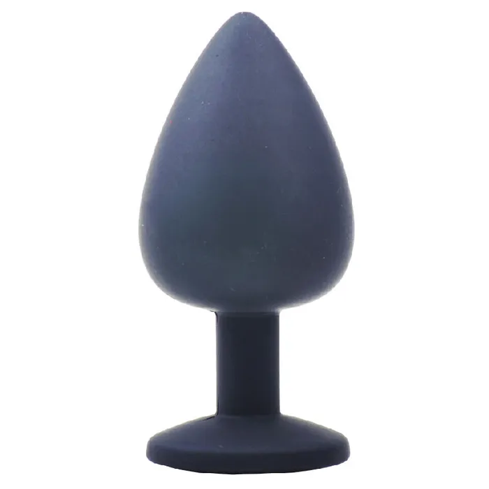 Large Black Jewelled Silicone Butt Plug Various Toy Brands Anal