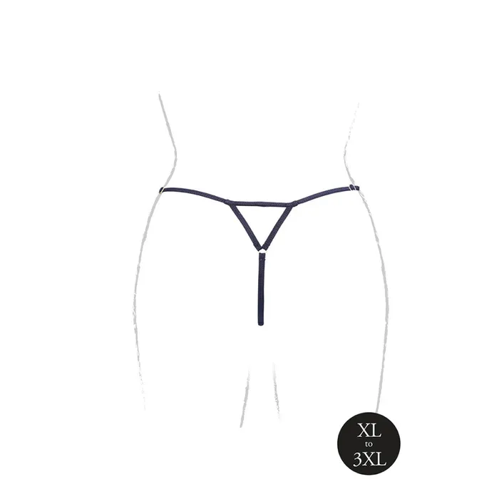 Le Desir Anal Le Desir Cloe Crotchless Erotic Thong black