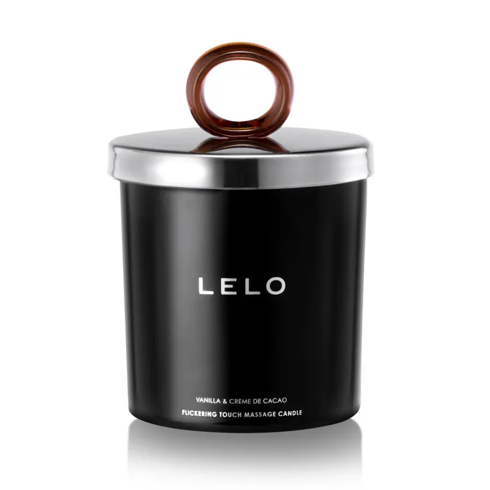 Lelo Flickering Touch Massage Candle Vanilla Creme De Cacao Lelo Vibrators