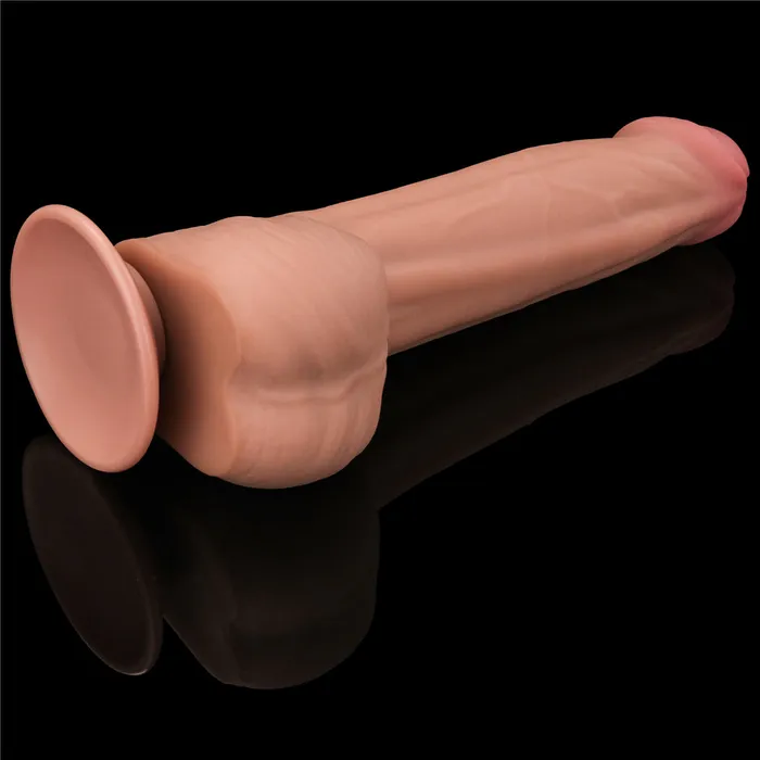 Love Toy Dildos Large Realistic Double Layer SlidingSkin Dong 115 Dildo