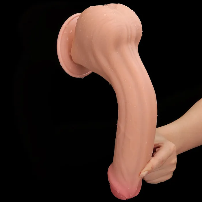 Love Toy Dildos Large Realistic Double Layer SlidingSkin Dong 115 Dildo