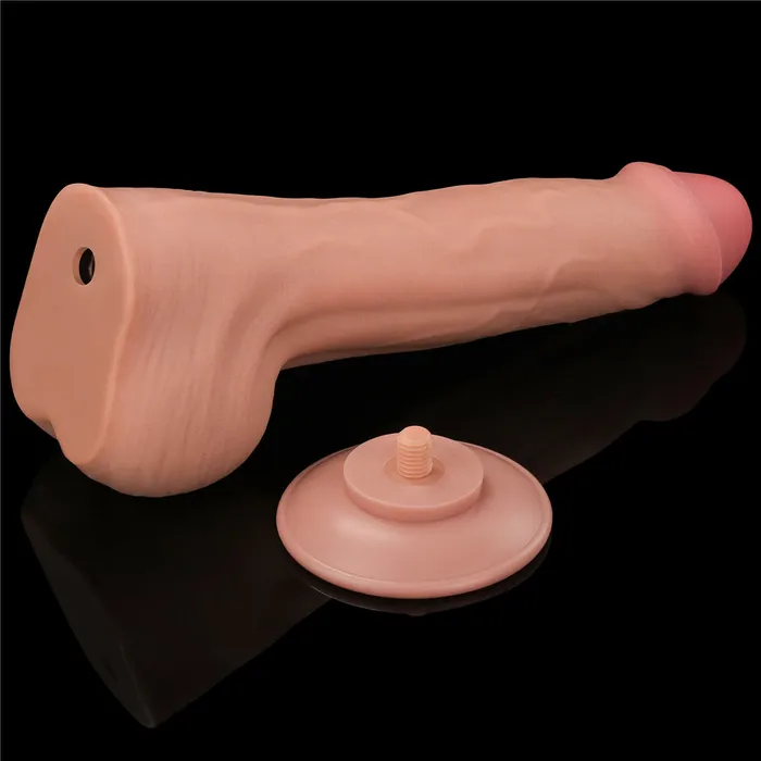 Love Toy Dildos Large Realistic Double Layer SlidingSkin Dong 115 Dildo