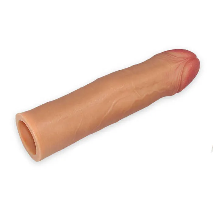 Love Toy Nature Extender Super Realistic Silicone Penis Extender Male Sex Toys