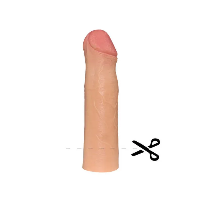 Love Toy Nature Extender Super Realistic Silicone Penis Extender Male Sex Toys