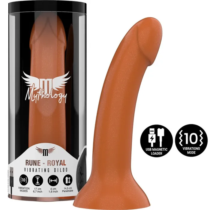 Mythology Female Sex Toys Rune Royal Rechargeable Vibrating Silicone Dildo