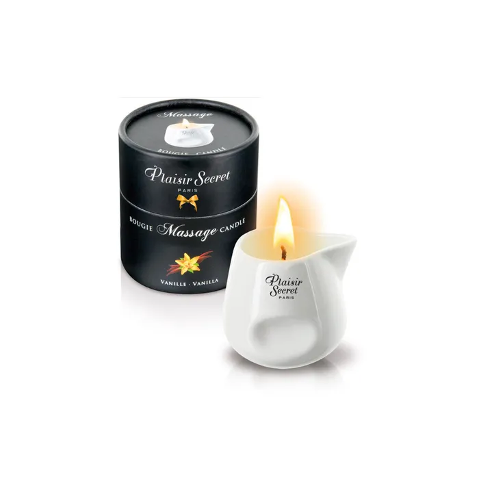 Plaisirs Secrets Couples Massage candle Plaisirs Secrets vanilla