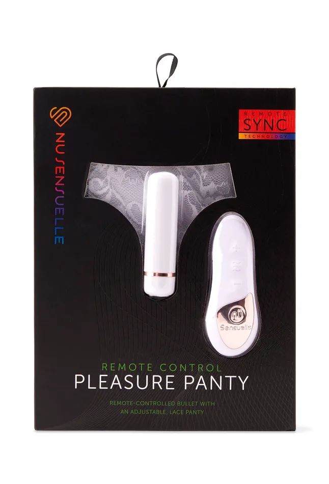 PLEASURE PANTY WHITE Nu Sensuelle Female Sex Toys