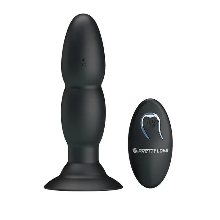 Powerful rechargeable anal butt plug with rotating beads Pretty Love Pretty Love Anal