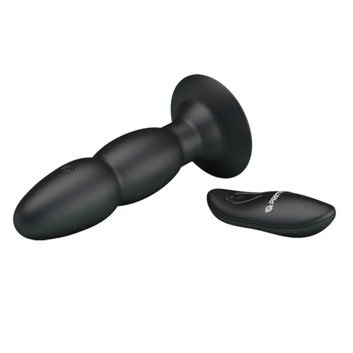 Powerful rechargeable anal butt plug with rotating beads Pretty Love Pretty Love Anal