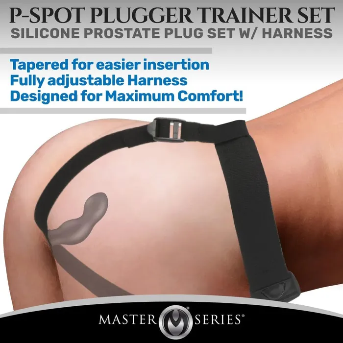 Prostate Stimulators Belt PSpot Plugger Set of 3 pcs XR Brands Anal