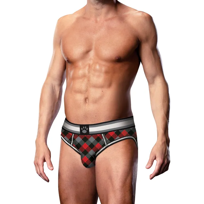 Prowler Female Sex Toys Prowler Tartan 1 Open Brief XXL