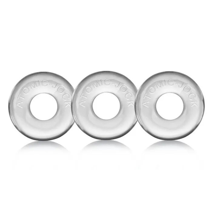 RINGER 3pack of DONUT1 clear Oxballs Anal