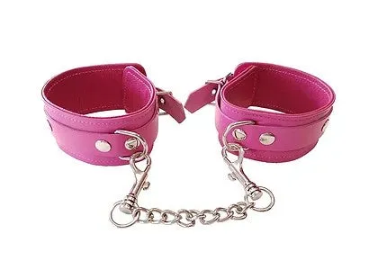 Rouge Garments Vibrators Pink Ankle Cuffs