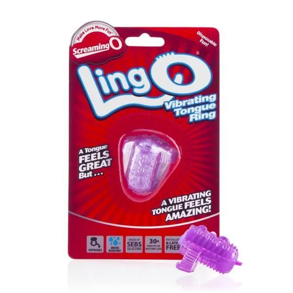 Screaming O LingO Tongue Vibrator Screaming O Female Sex Toys