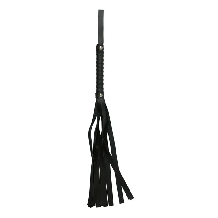 Sex Mischief Couples Sex Mischief Black Faux Leather Flogger