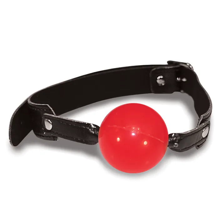 Sex Mischief Solid Red Ball Gag Sex Mischief Couples