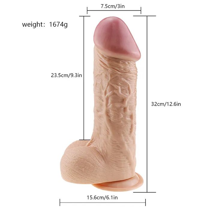 sex toys Dildos Huge Flesh Pink Realistic Dildo