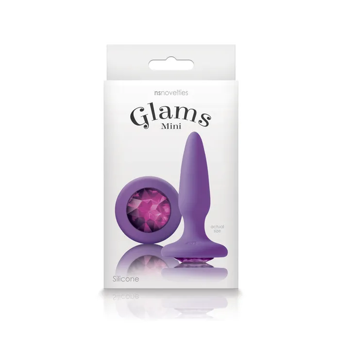 Sexessories Female Sex Toys Glams GEM Silicone PLUGS Various Colours Sizes