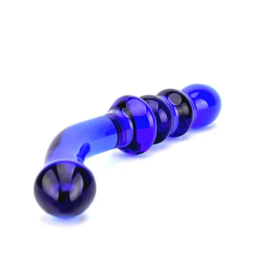 Spectrum Ribbed GSpot Glass Dildo Loving Joy Dildos