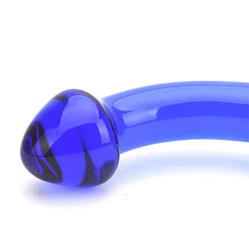 Spectrum Ribbed GSpot Glass Dildo Loving Joy Dildos