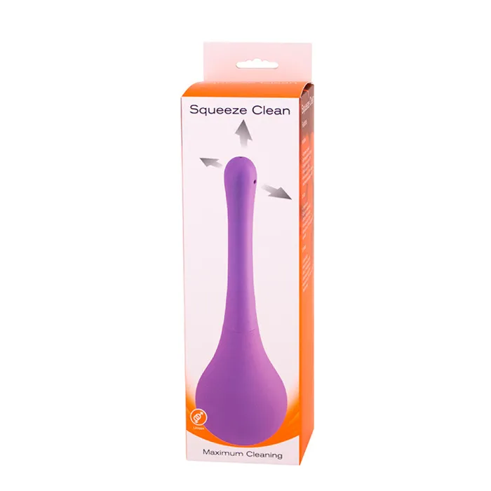 Squeeze Clean Anal Douche Purple Seven Creations Anal