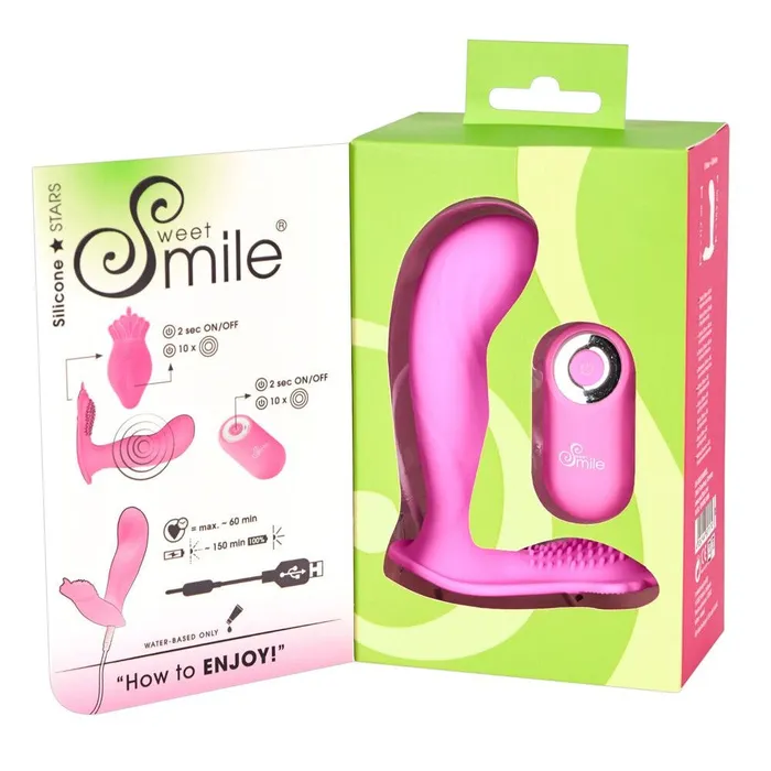 Sweet Smile Vibrating Underwear GSpot Stimulator with Remote You2Toys Female Sex Toys