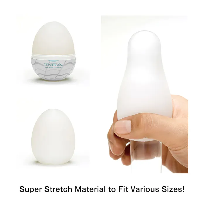 Tenga Male Sex Toys EGG New Standard 6 Pack Variety Pack