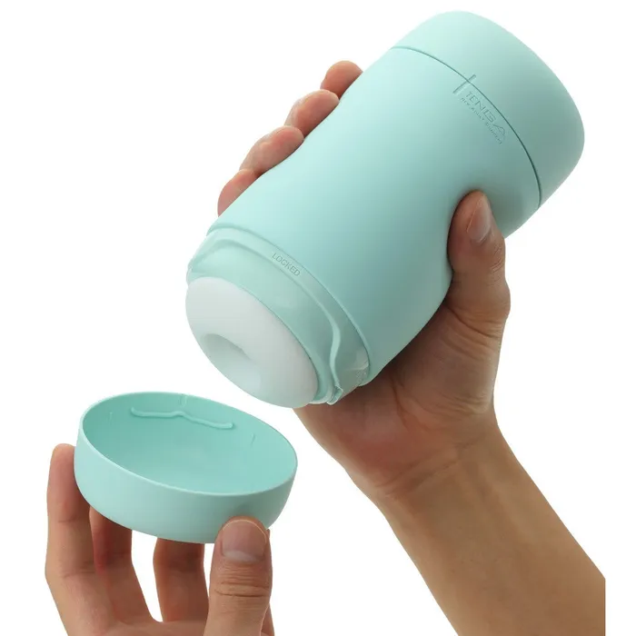 Tenga Male Sex Toys Tenga Puffy Green Mint discreet masturbator