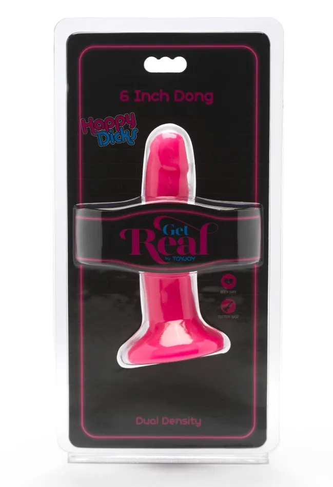 ToyJoy Get Real Happy Dicks 6 Dong Dildo Toy Joy Dildos