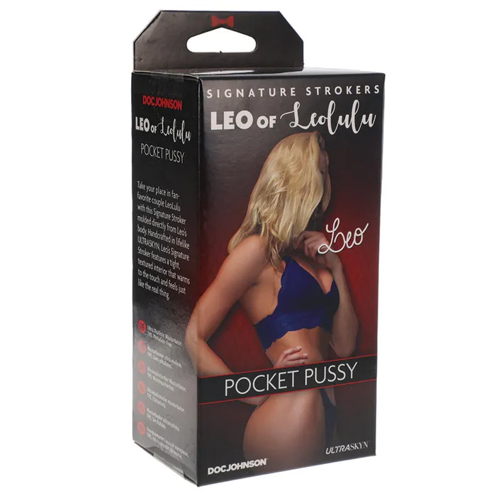 UltraSkyn Pocket Pussy Leo Of Leolulu Doc Johnson Male Sex Toys