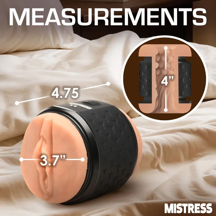 Various Toy Brands Mistress Vibrating Double Shot Pussy and Ass Male Sex Toys