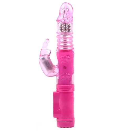 Various Toy Brands Vibrators Pink Rabbit Vibrator With Thrusting Motion