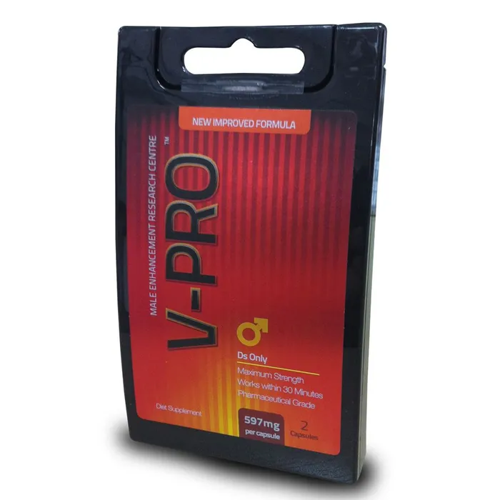 Viapro Vibrators Viapro VPro 2 Capsules 597Mg Red 597mg