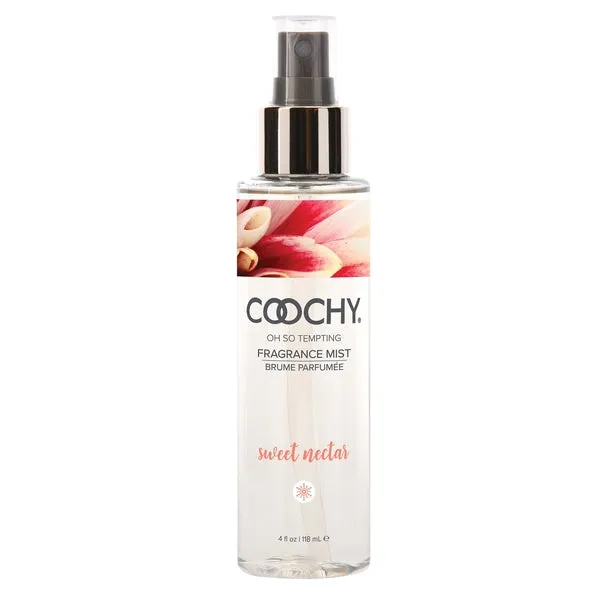 Vibrators Coochy Oh So Tempting Fragrance Mist Sweet Nectar 4oz 118mL