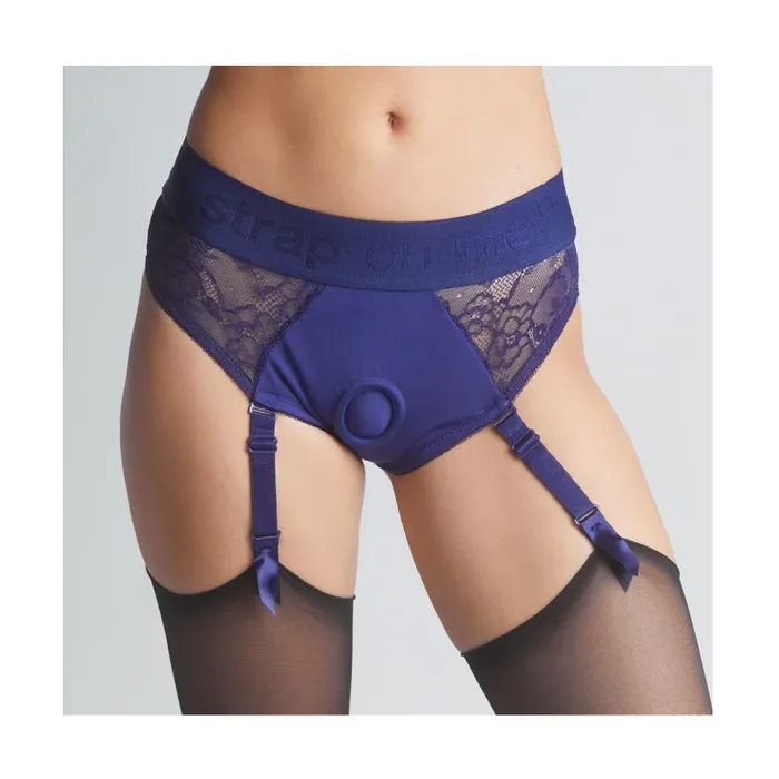 Vibrators STRAPONME HARNESS LINGERIE DIVA S NIGHT BLUE