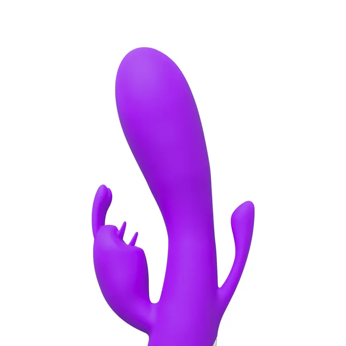 Vibrators Various Toy Brands Double Bunny 12 speed Silicone Vibe Purple